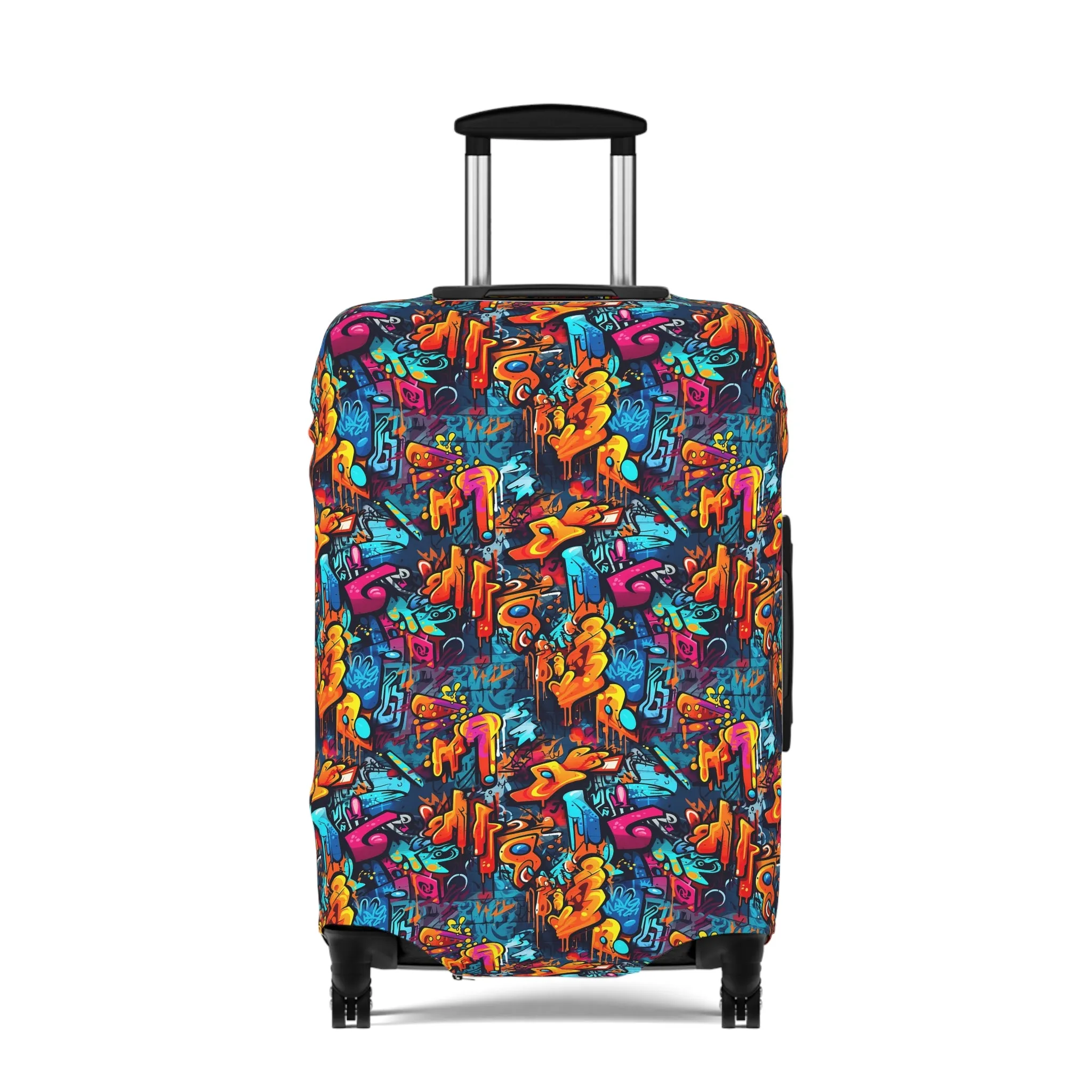 3D Abstract Graffiti Colorful Design  - Luggage Protector and Cover 3 Sizes