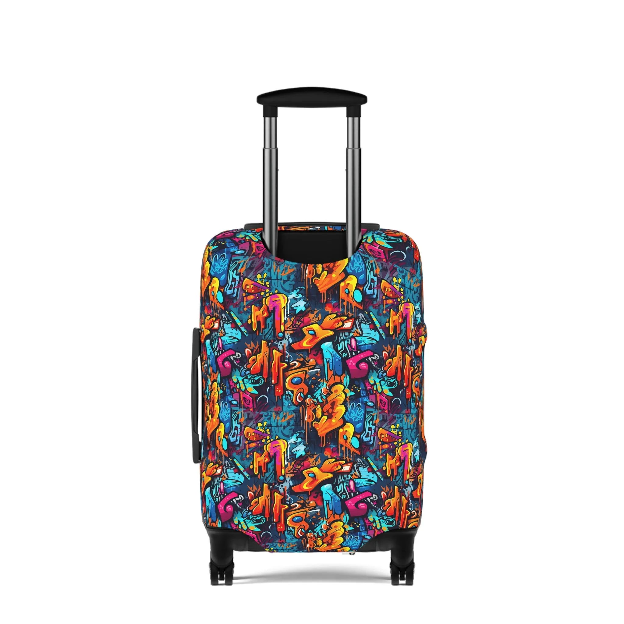 3D Abstract Graffiti Colorful Design  - Luggage Protector and Cover 3 Sizes