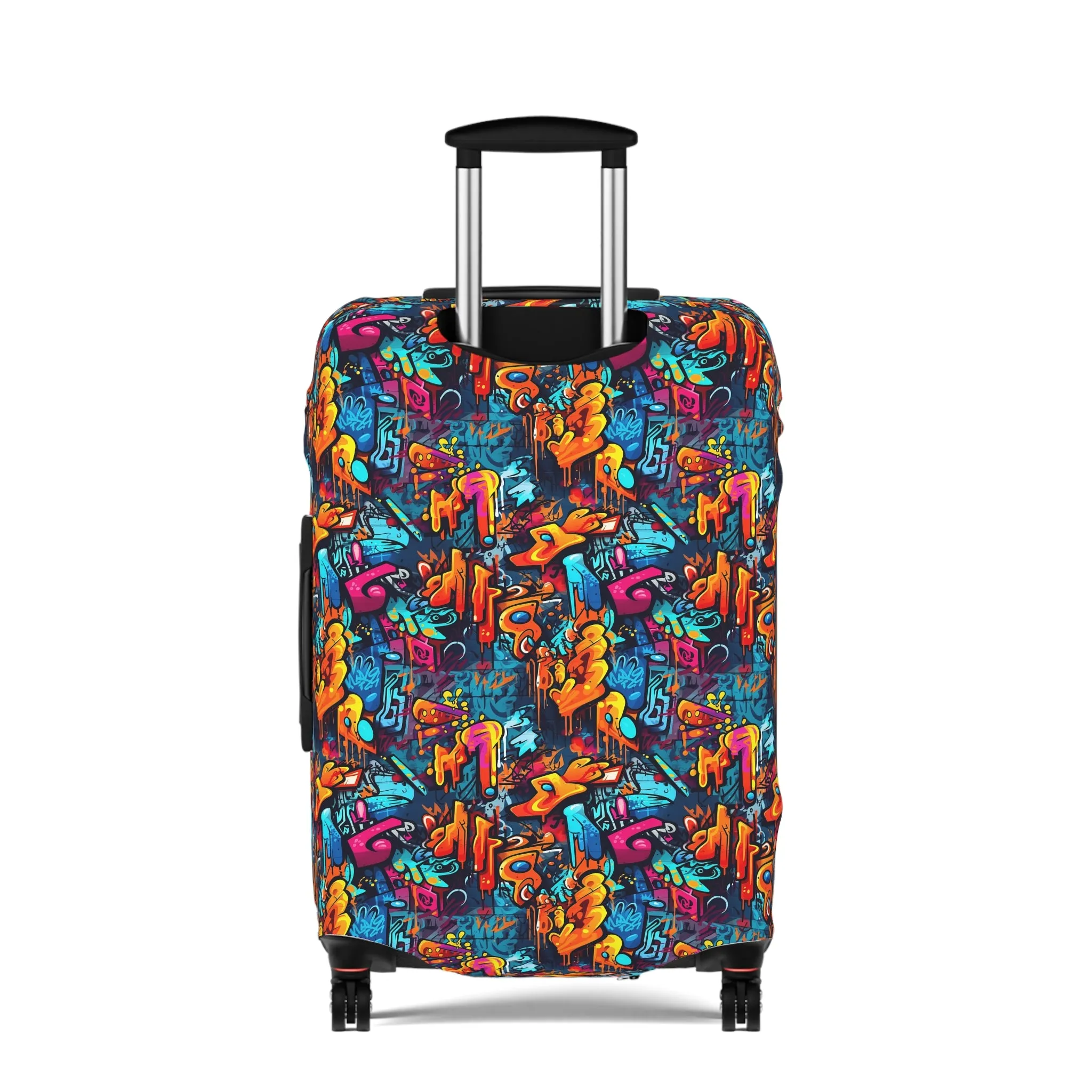 3D Abstract Graffiti Colorful Design  - Luggage Protector and Cover 3 Sizes