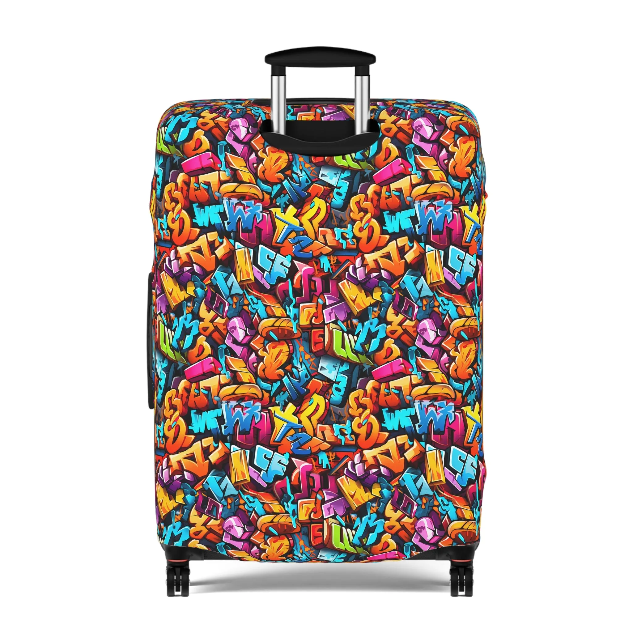 3D Street Art Word Graffiti Design  - Luggage Protector and Cover 3 Sizes