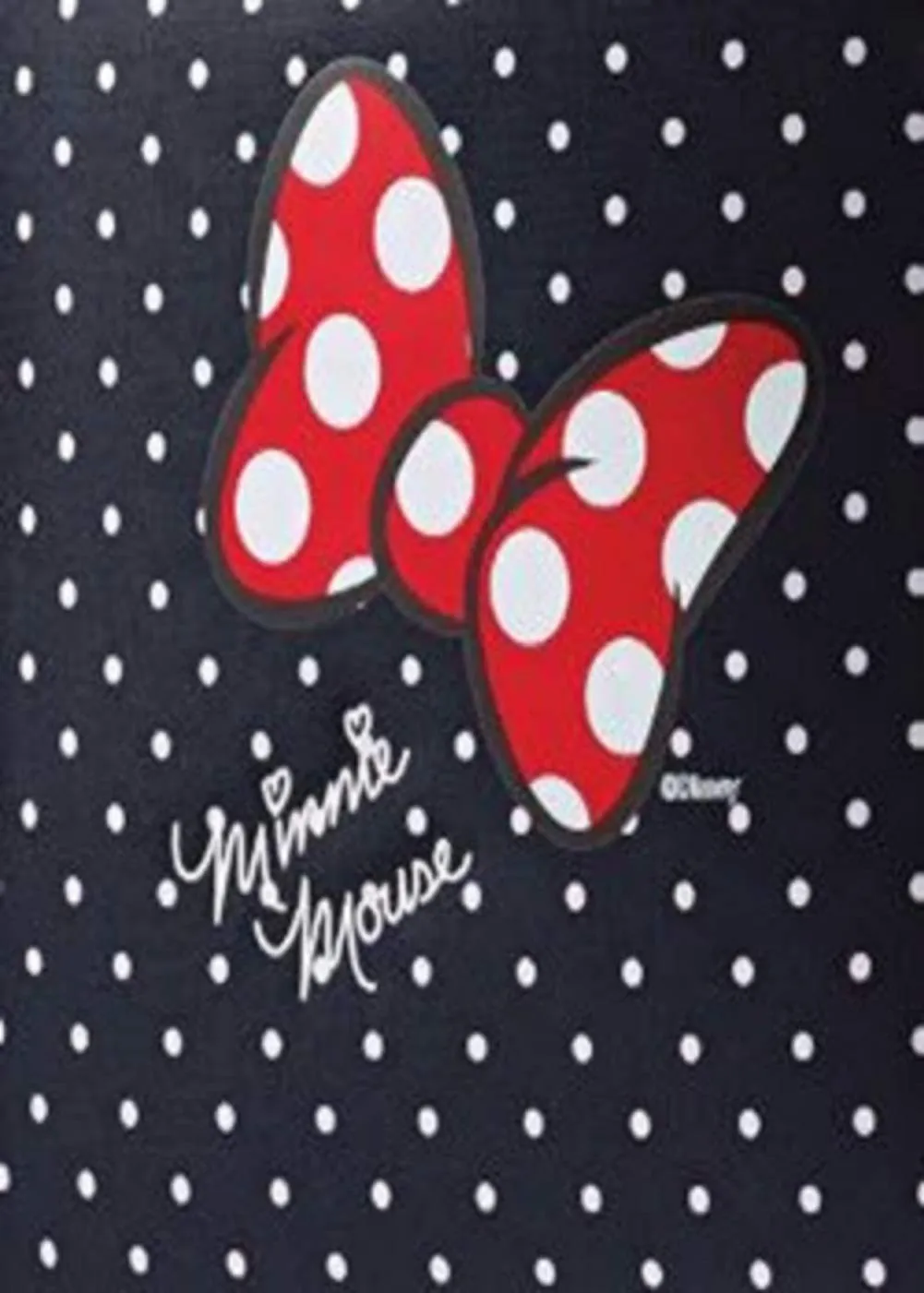American Tourister Disney Minnie Mouse Red Bow 2-Piece Softside Luggage Set (21/28) with Spinner Wheels