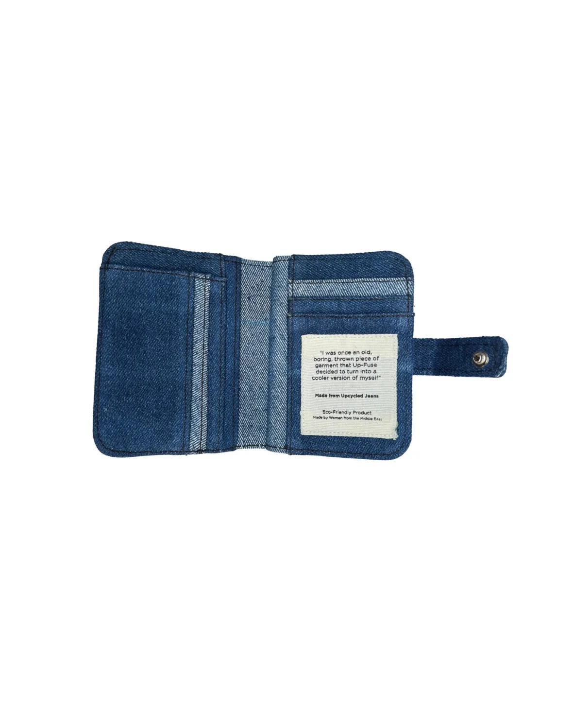 Bi-Fold Wallet -  Blue Denim