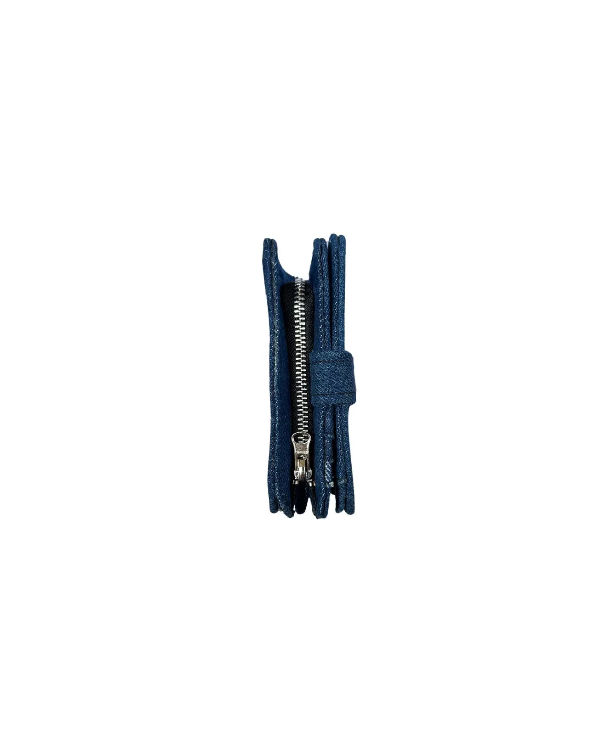 Bi-Fold Wallet -  Blue Denim