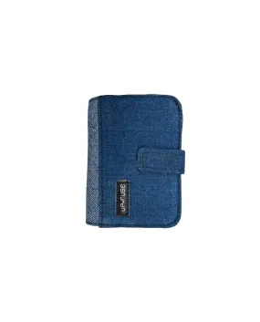 Bi-Fold Wallet -  Blue Denim