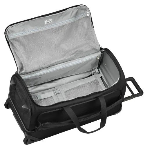 Briggs & Riley Baseline-Softside Large Upright Rolling Duffle Bag, Black, 29-Inch
