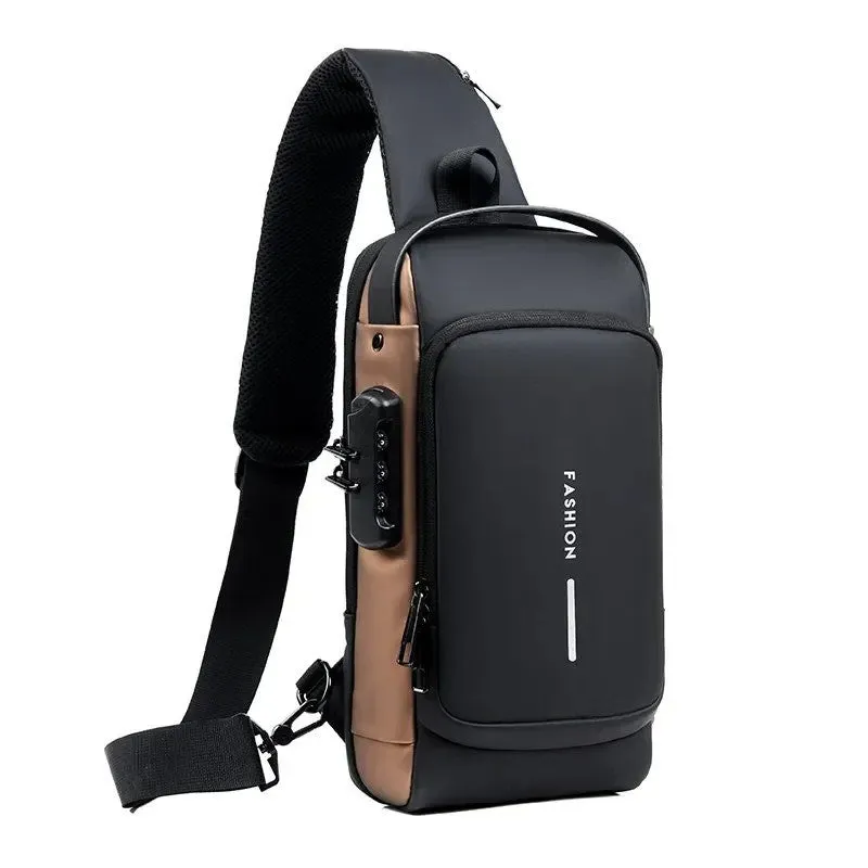 Buy 1 Get 1 Free | Anti-theft USB Shoulder Bag | Cross Body Chest Bag