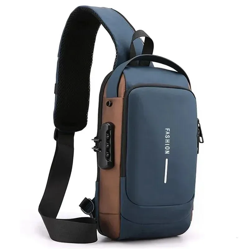 Buy 1 Get 1 Free | Anti-theft USB Shoulder Bag | Cross Body Chest Bag