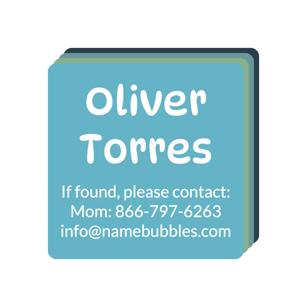 Color Combos Contact Labels