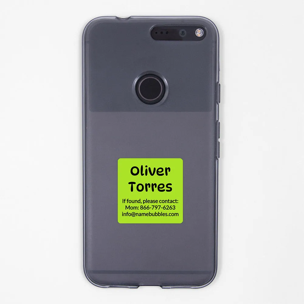 Color Combos Contact Labels
