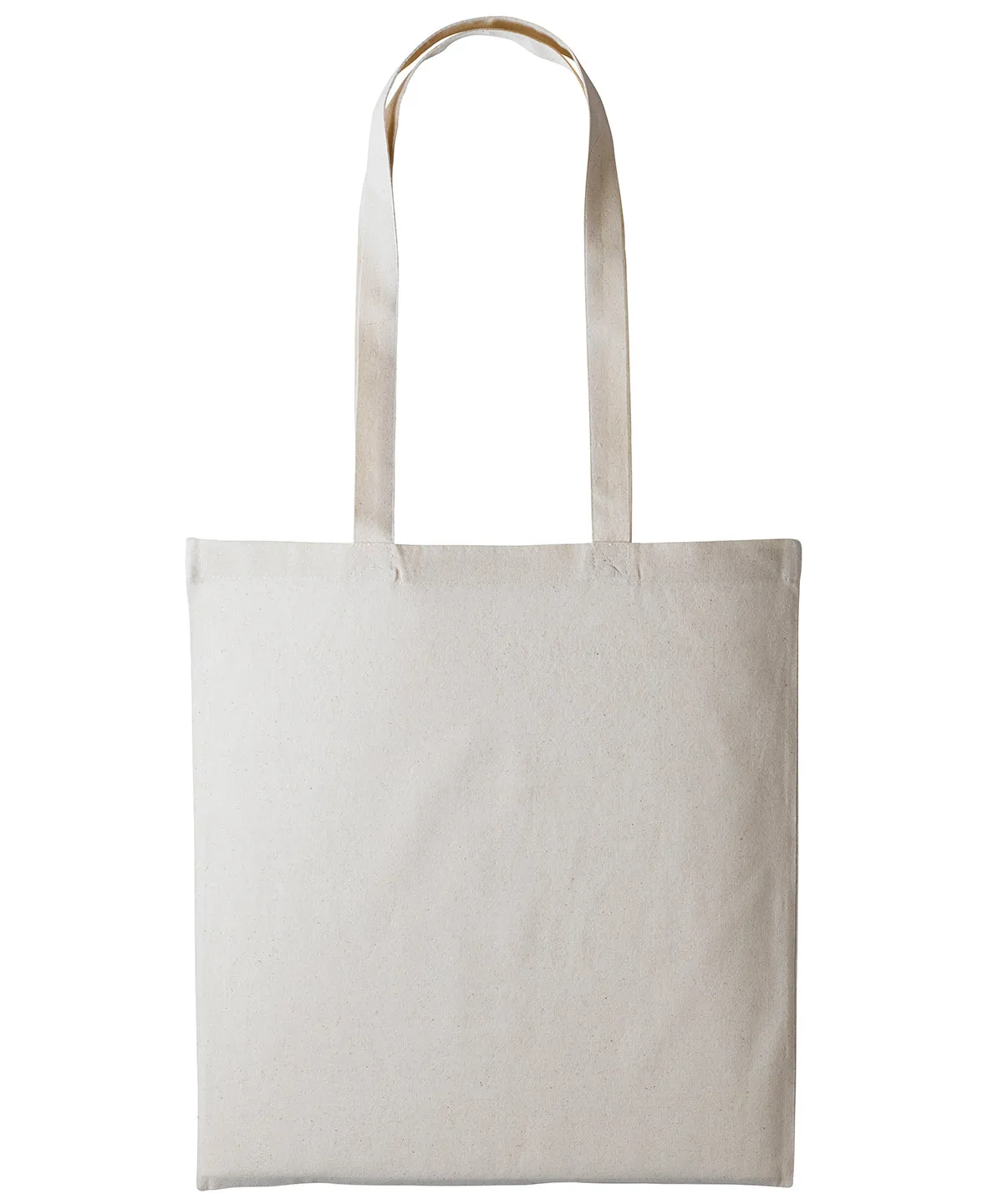 Cotton shopper long handle | Natural