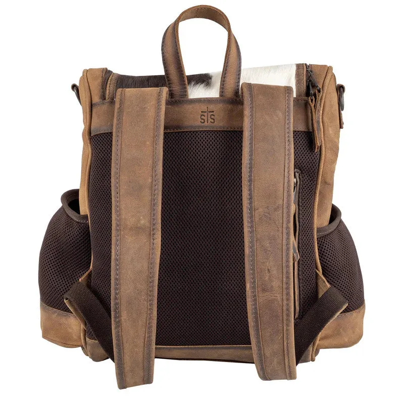 Cowhide Backpack