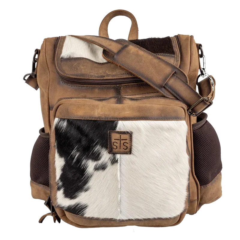 Cowhide Backpack