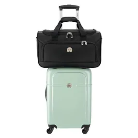 Delsey Luggage Fashion 2-Piece Set, Carry-On Suitcase and Free Duffel Bag (Seafoam)
