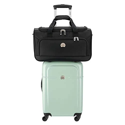 Delsey Luggage Fashion 2-Piece Set, Carry-On Suitcase and Free Duffel Bag (Seafoam)