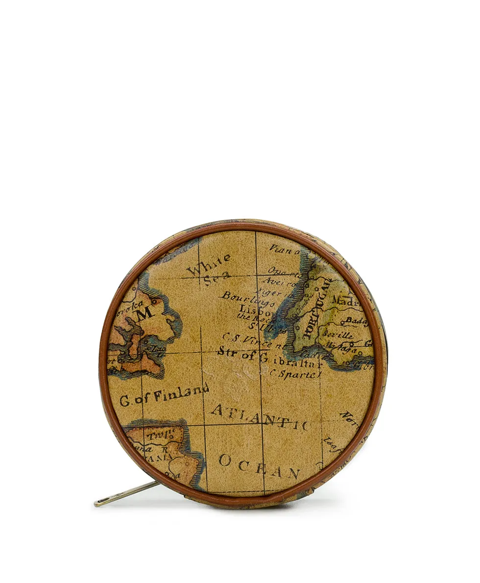Diamante Jewelry Case Gift Box - European Map Print
