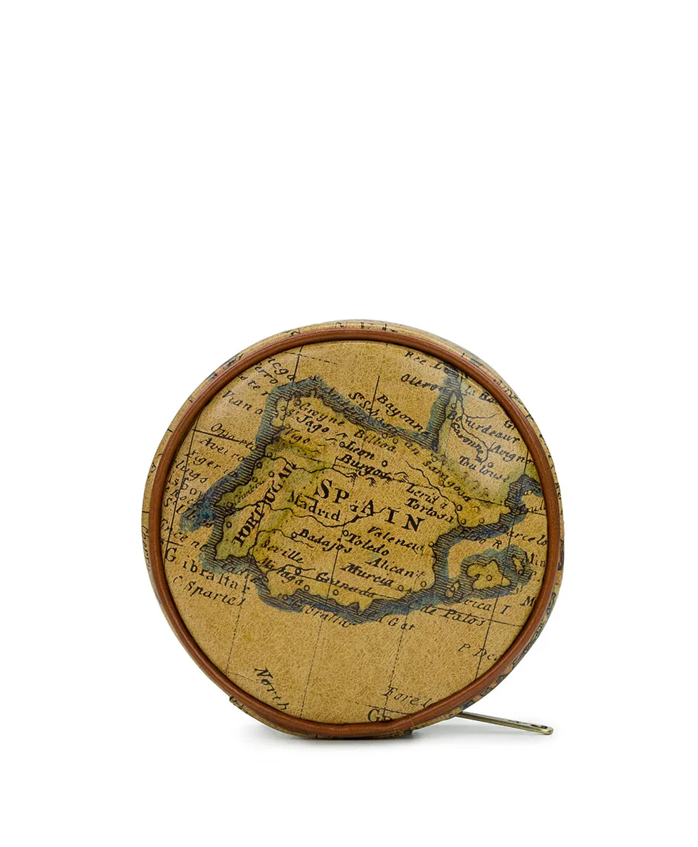 Diamante Jewelry Case Gift Box - European Map Print