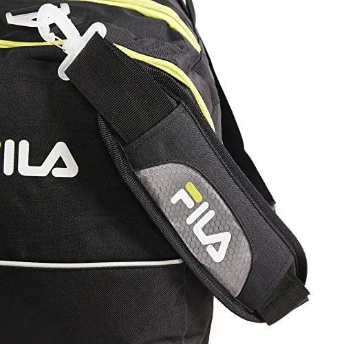 Fila Donlon Small Travel Gym Sport Duffel Bag, Neon Lime