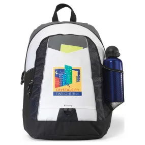 Gemline White Impulse Backpack