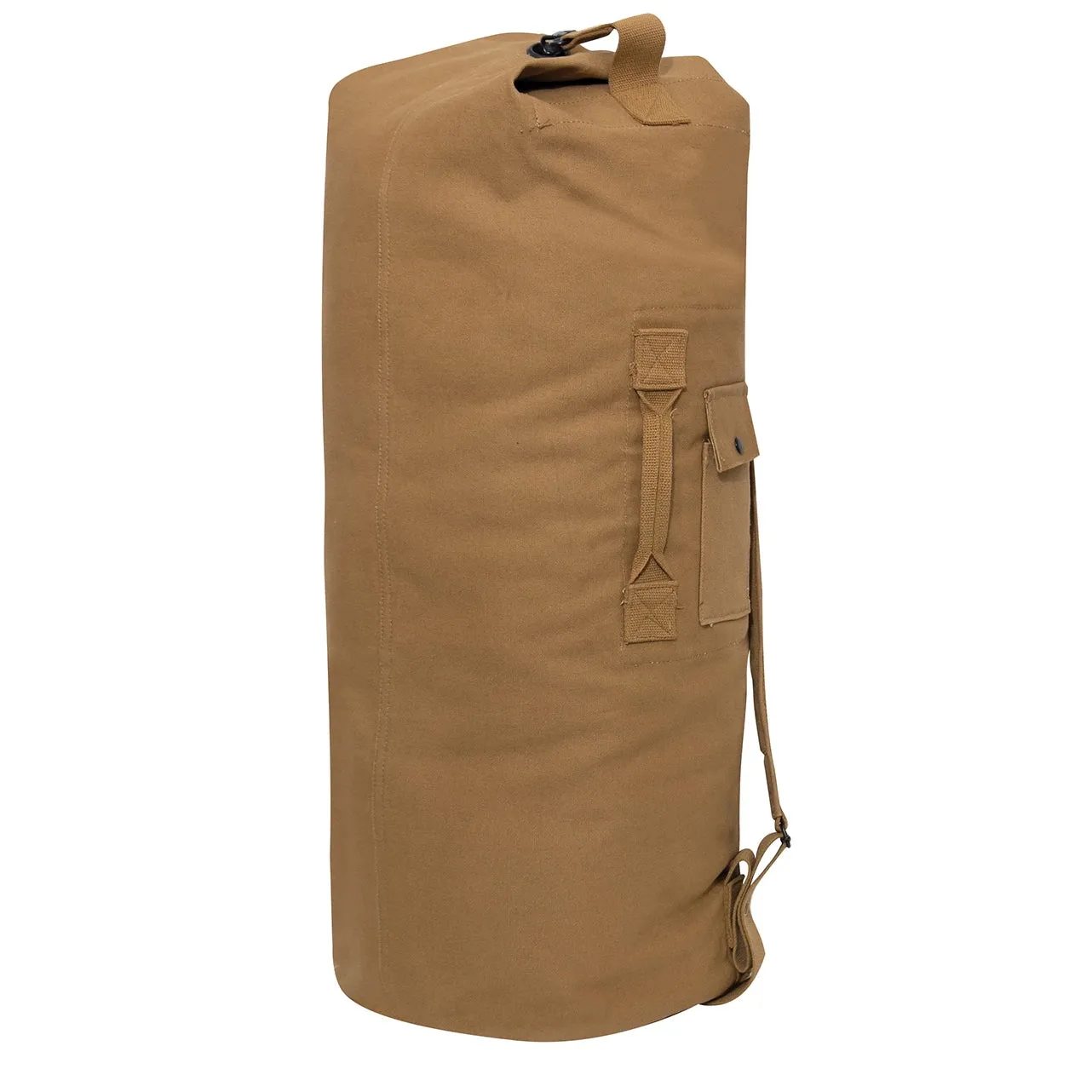 G.I. Style Canvas Double Strap Duffle Bag - 22" x 38"