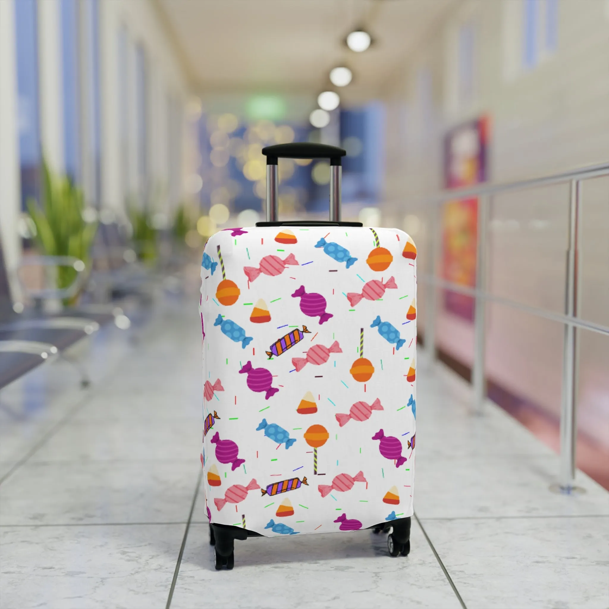 Halloween Candy Luggage Cover