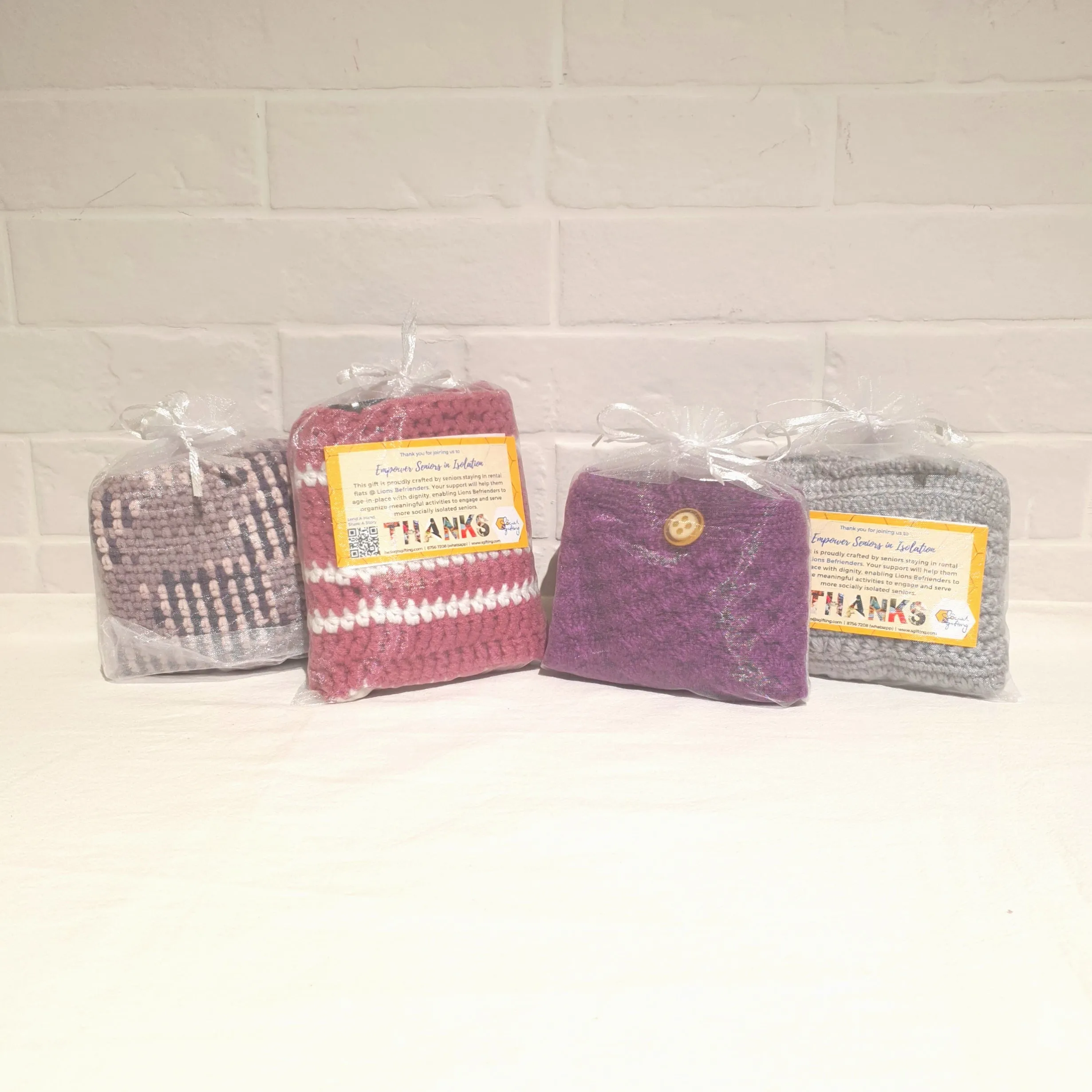 Hand Crocheted Bags and Pouches