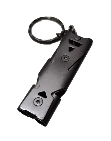 High Decibel Double Barreled Whistle