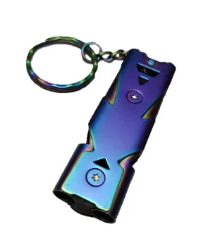 High Decibel Double Barreled Whistle