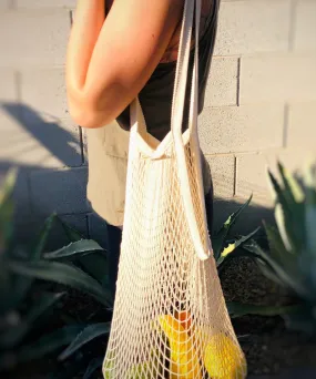 HUGE Mesh Market Bag