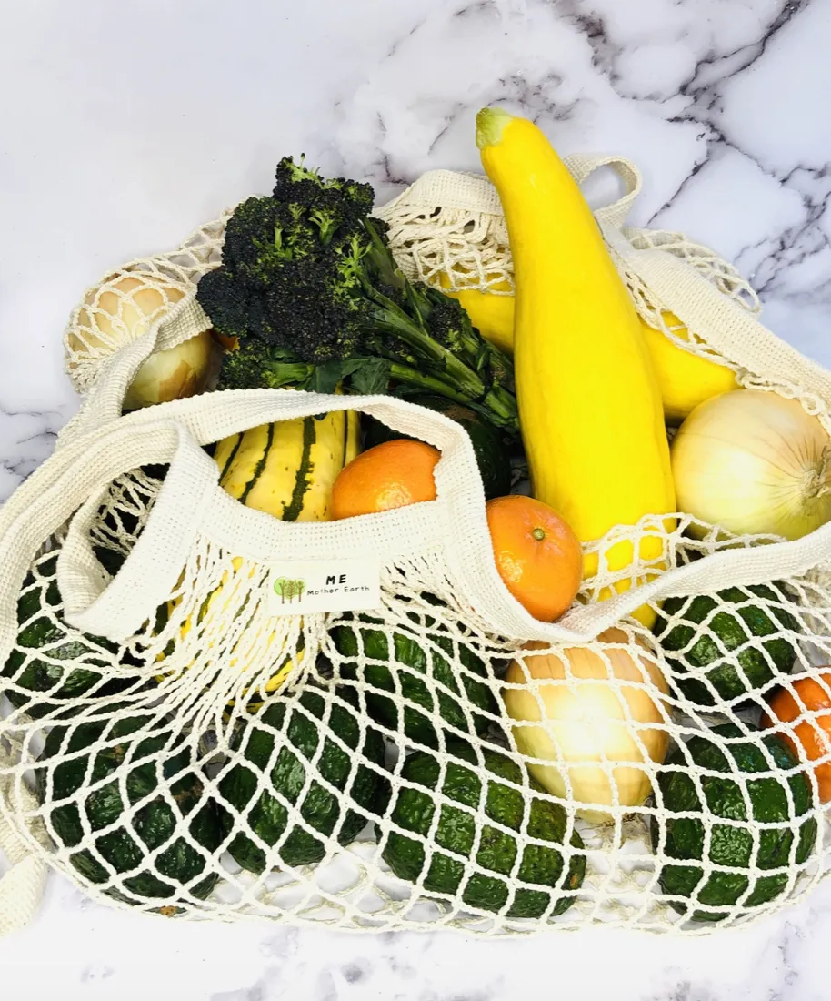 HUGE Mesh Market Bag