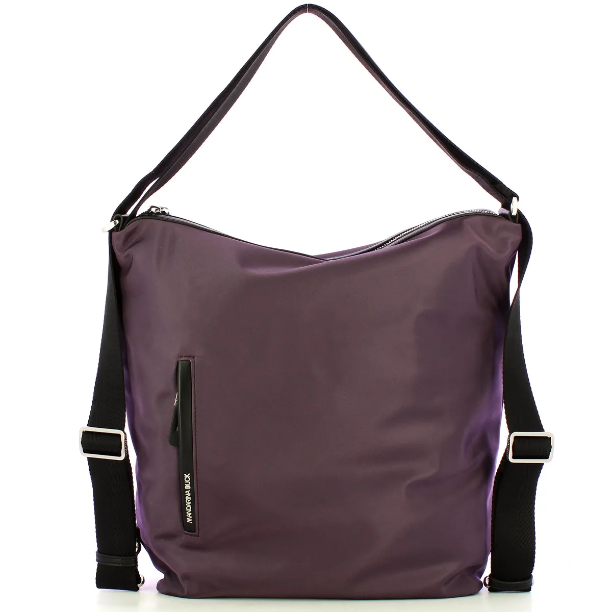 Mandarina Duck - Hobo Bag Trasformabile Hunter Plum Perfect - P10VCT10 - PLUM/PERFECT