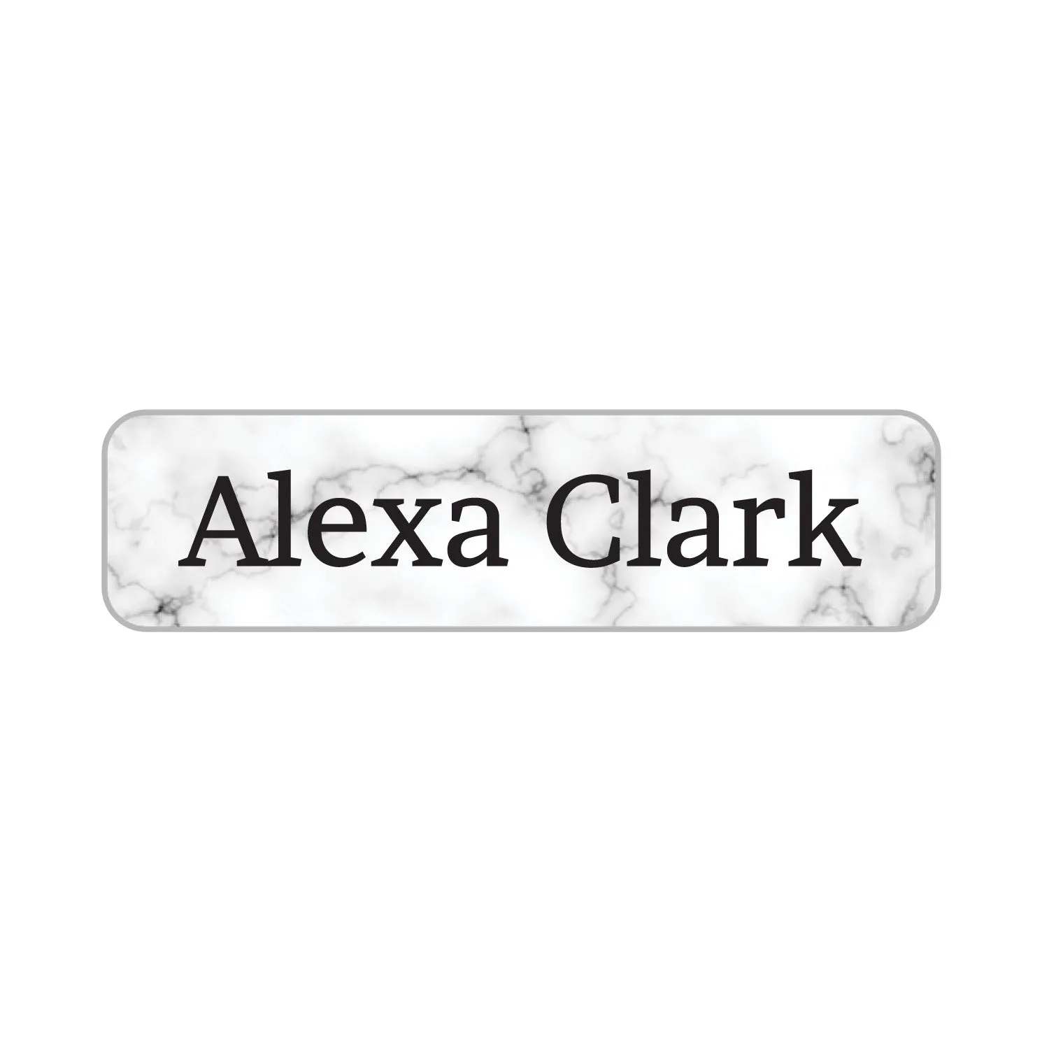 Marble Name Labels