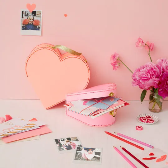 Meri Meri Heart Suitcases Set 2pc S6048