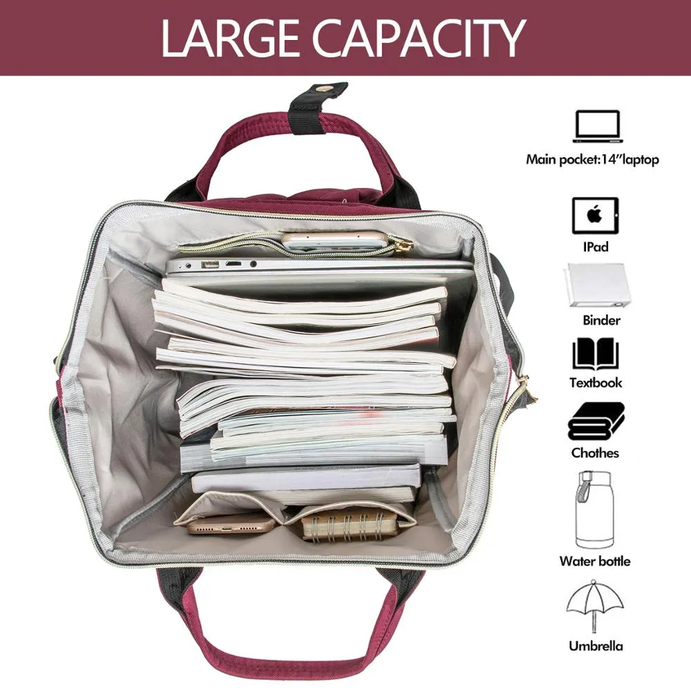 Milk Flavor Backpacks for Women & Students Fits 14-inch Laptop