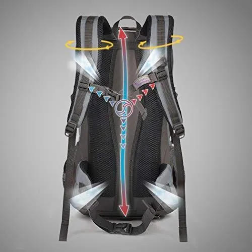 MOUNTAINTOP 40L Hiking Backpack for Outdoor Camping