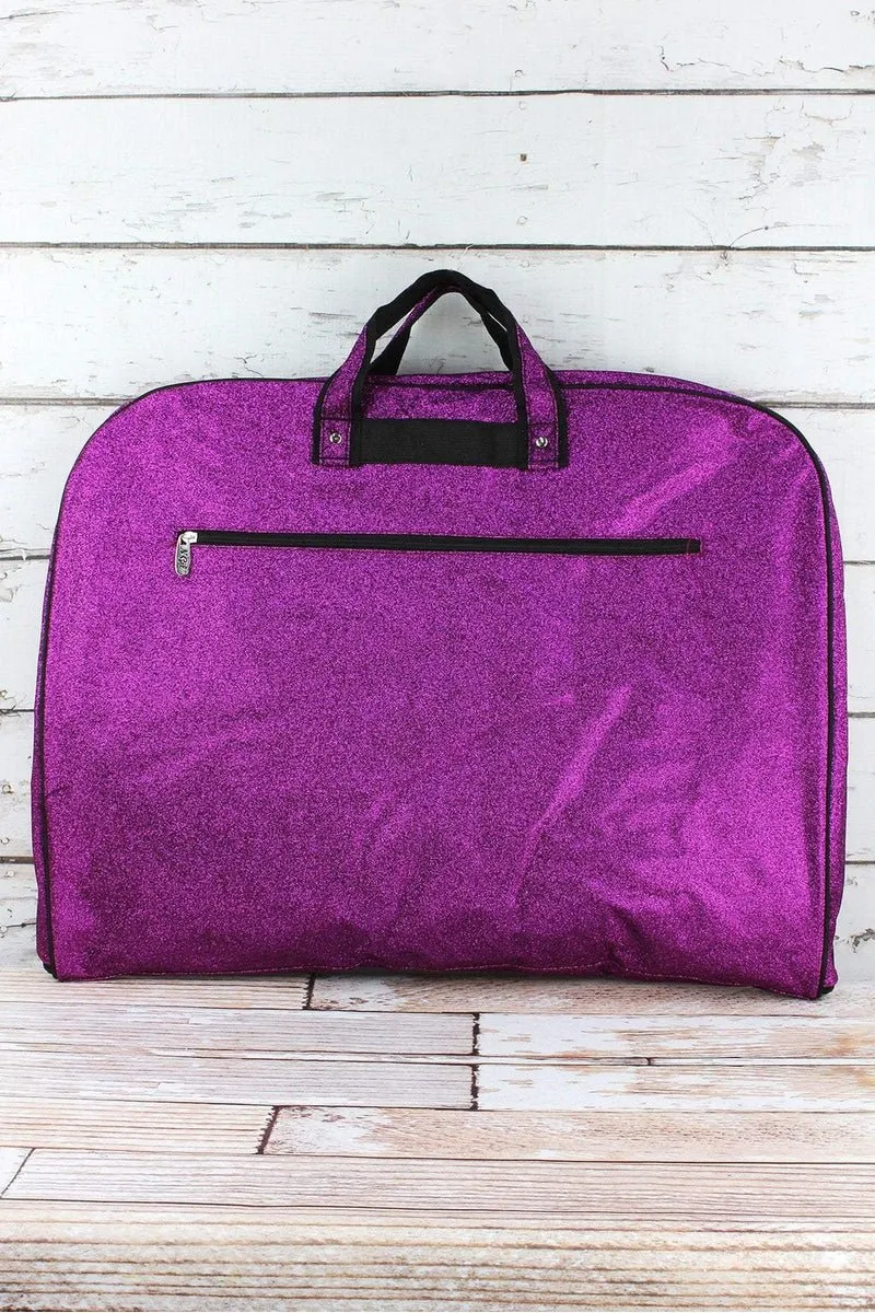 NGIL Purple Glitz & Glam Garment Bag