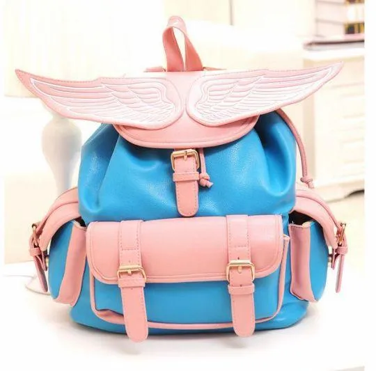 Novelty Angel Wings Backpack