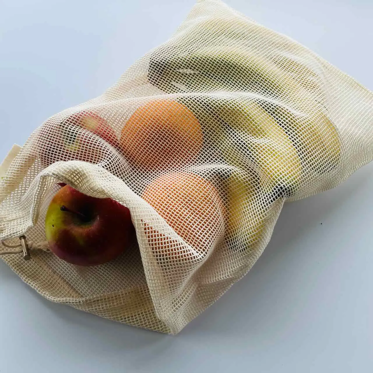 Organic Cotton Mesh Bags - Set of 2