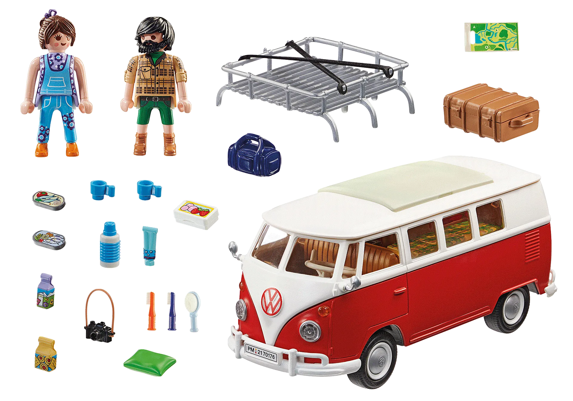 Playmobil Volkswagen T1 Camping Bus 70176