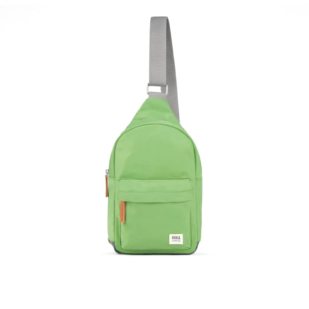 Roka Willesden B Kiwi Recycled Nylon Crossbody