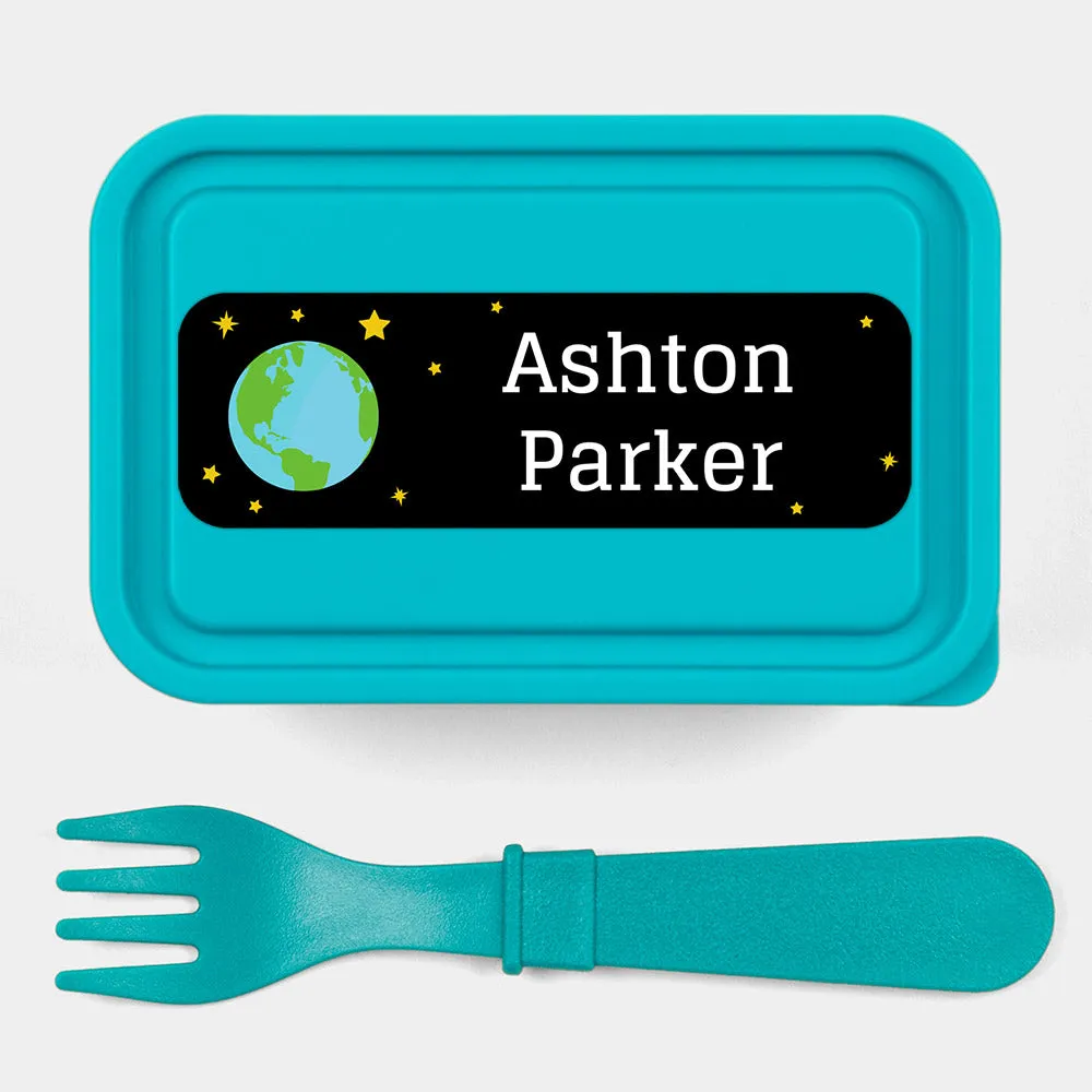 Space Large Rectangle Name Labels