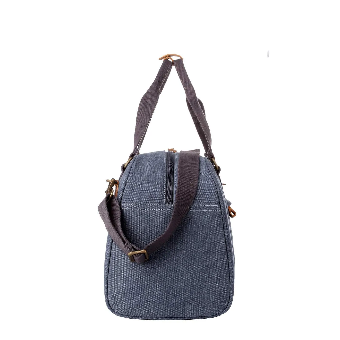 Troop Classic Blue Canvas Travel Duffel Holdall