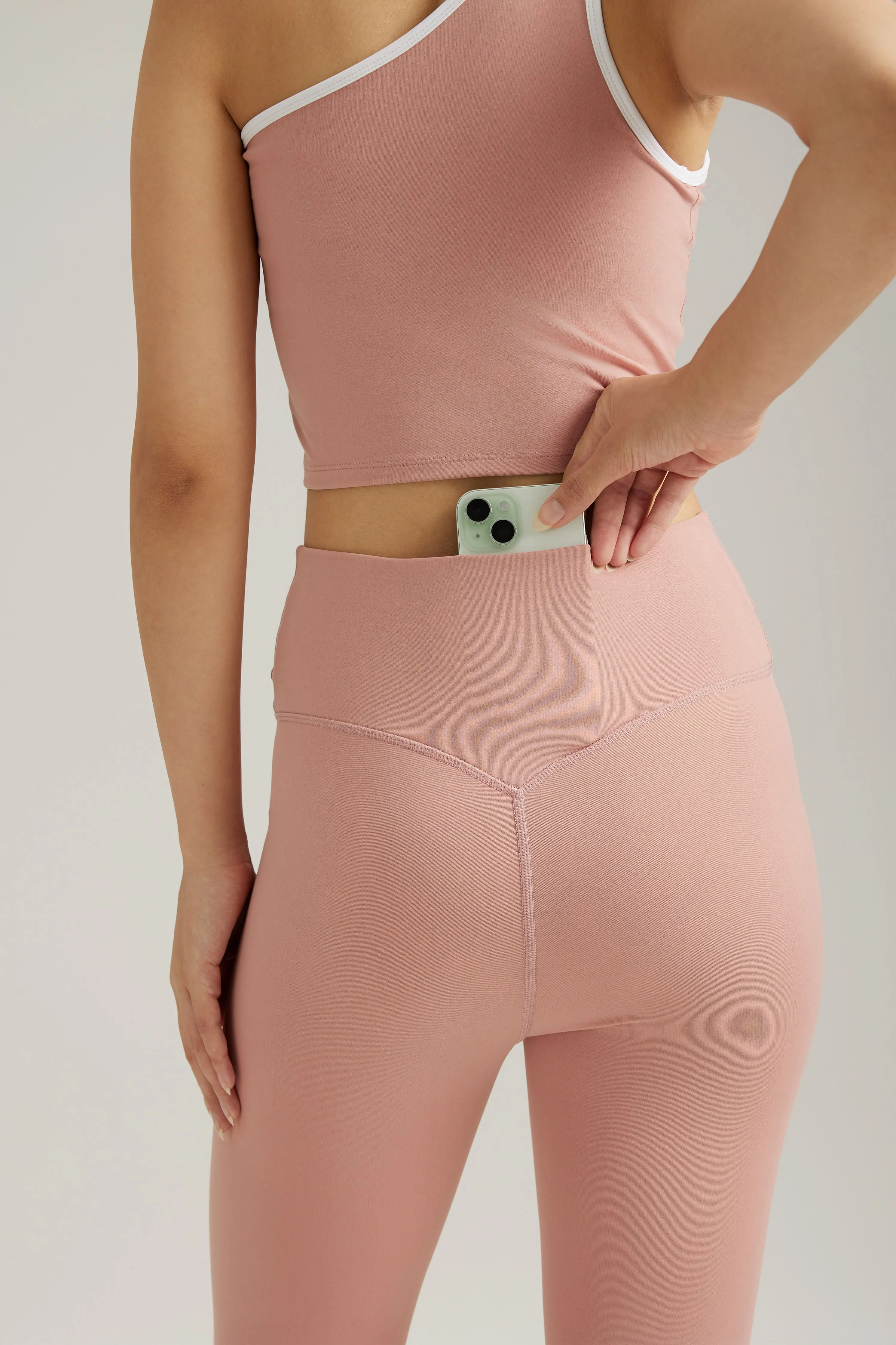 V Leggings (Full 24") in Ballet