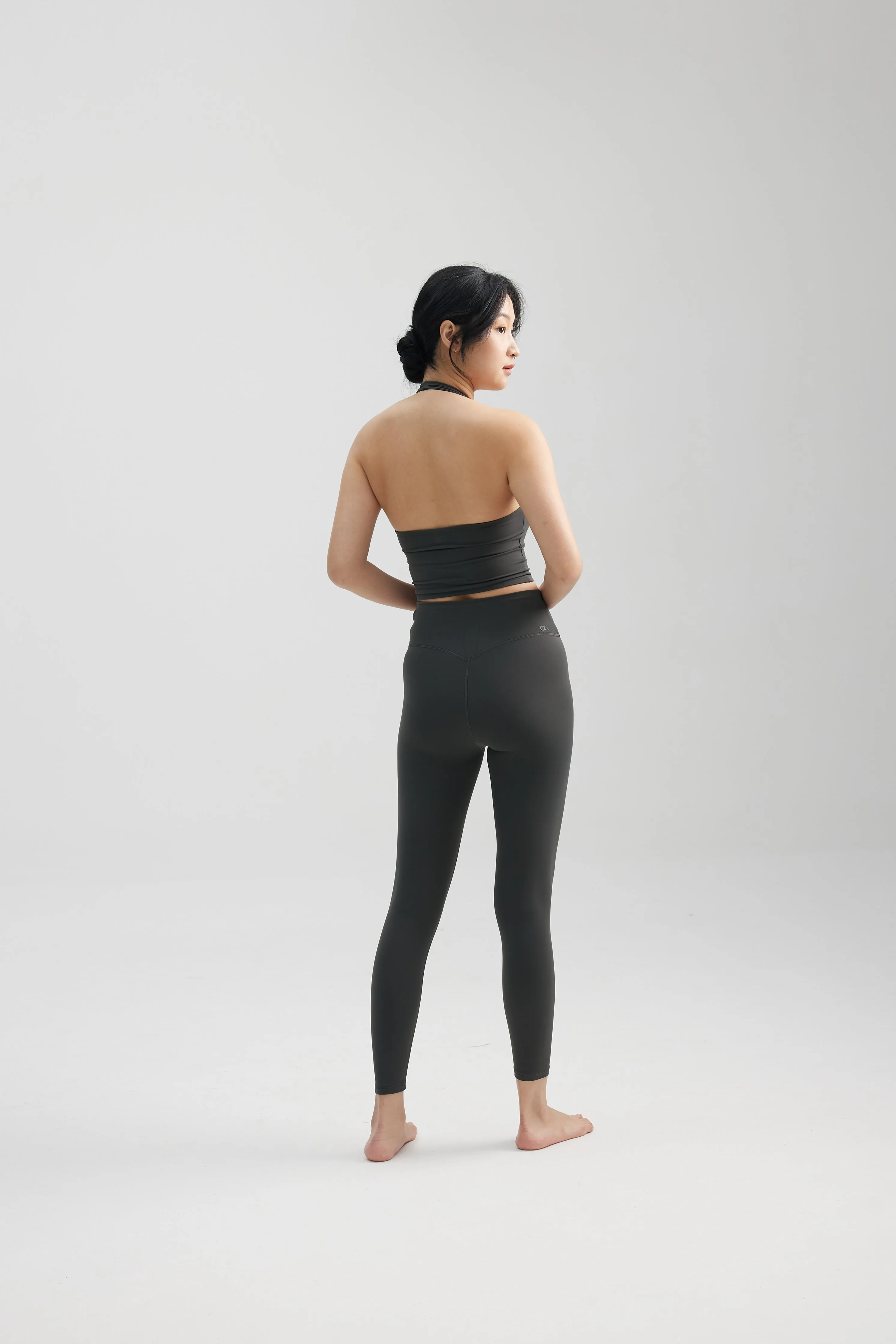 V Leggings (Full 24") in Truffle
