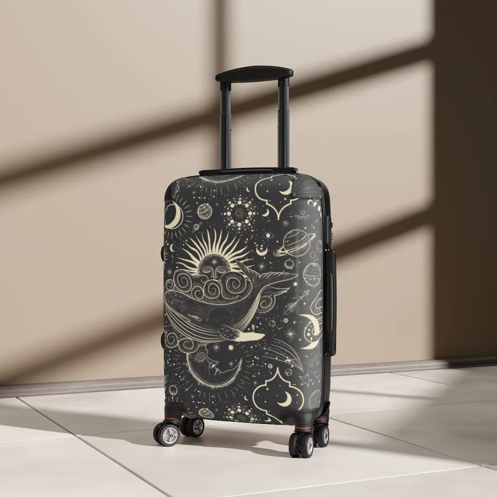 Vintage Moon Phases Luggage Set