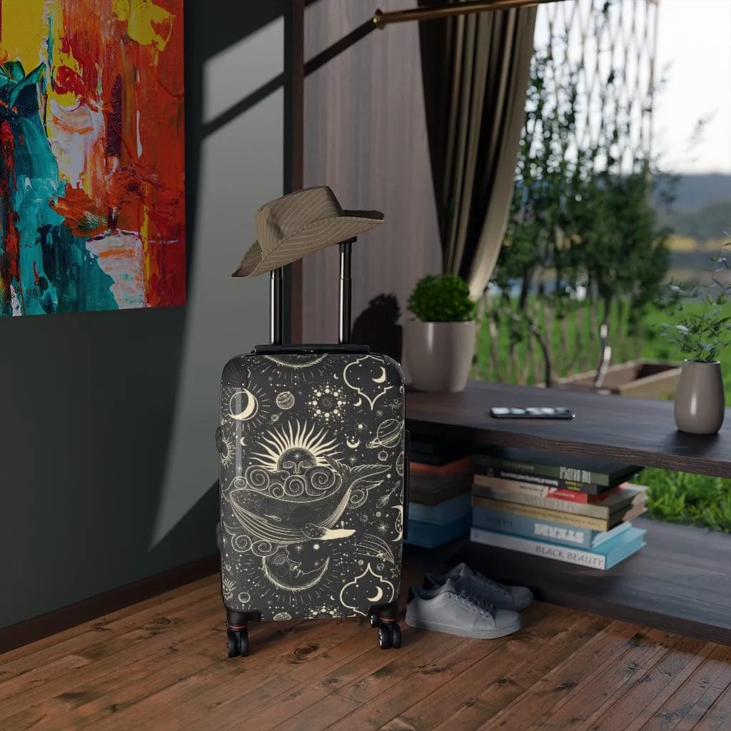 Vintage Moon Phases Luggage Set