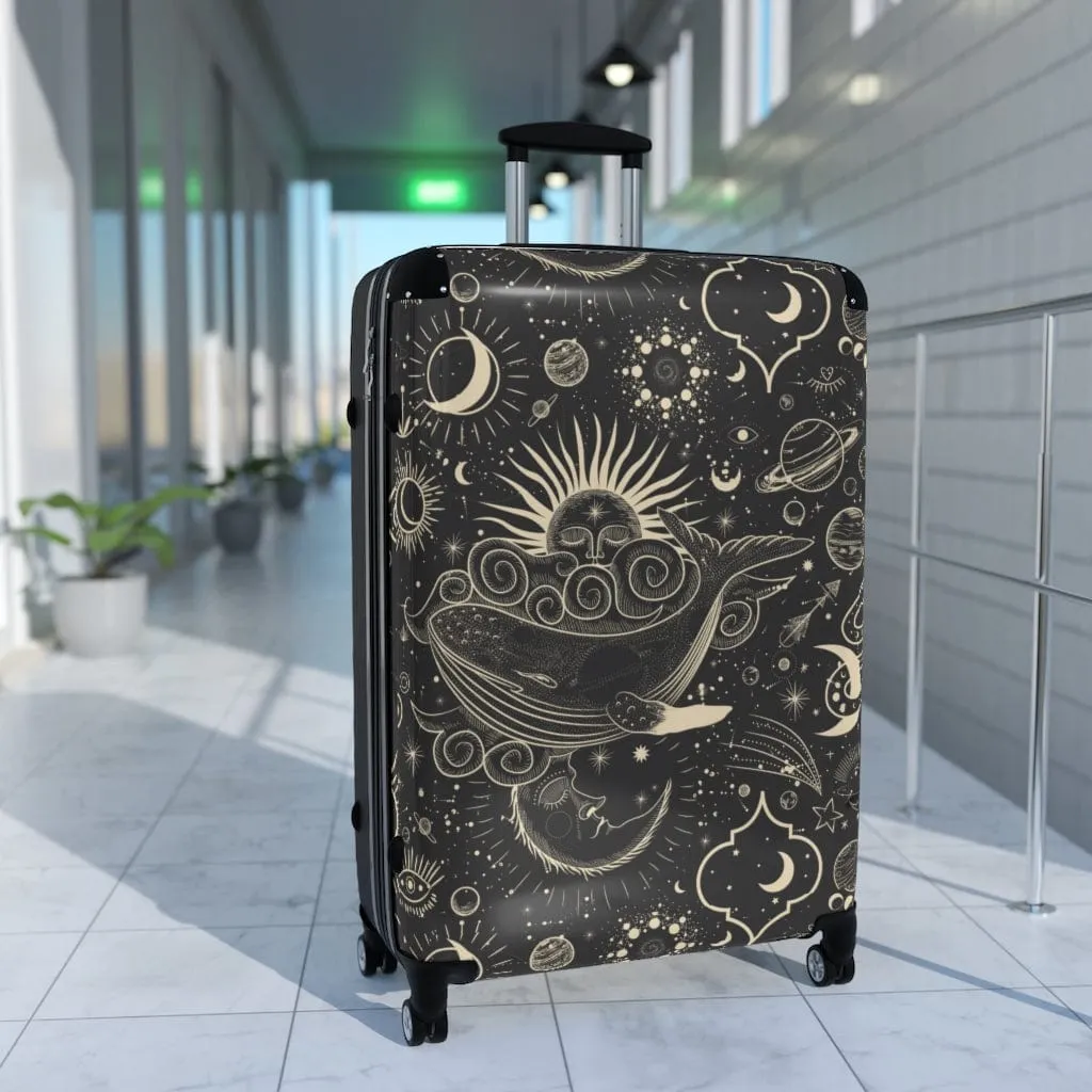 Vintage Moon Phases Luggage Set