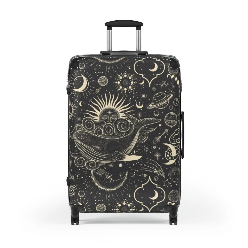 Vintage Moon Phases Luggage Set