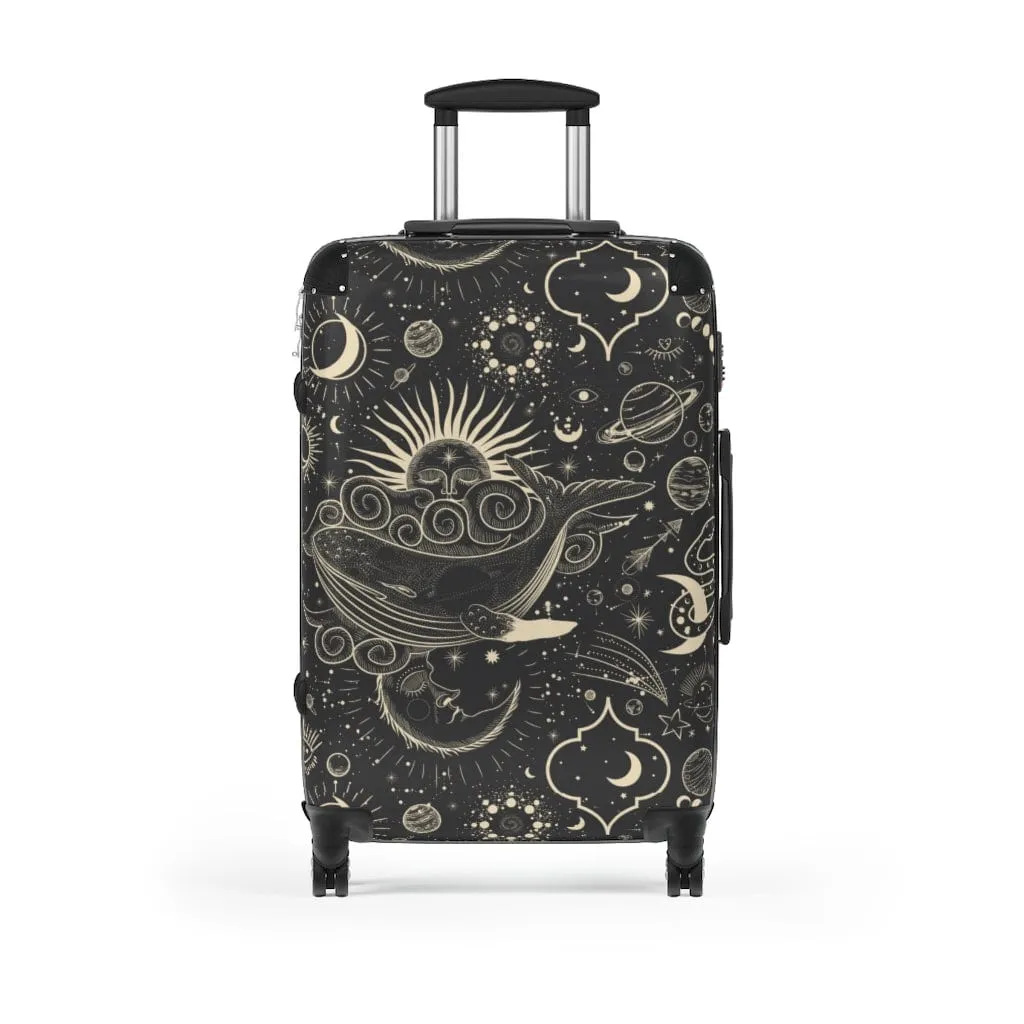 Vintage Moon Phases Luggage Set
