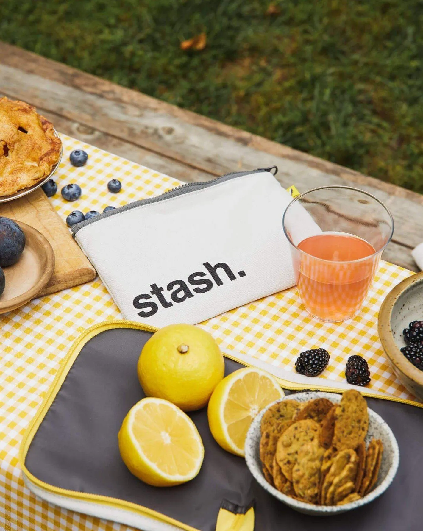 Zip Snack Sack - Stash Black (Snack Size)